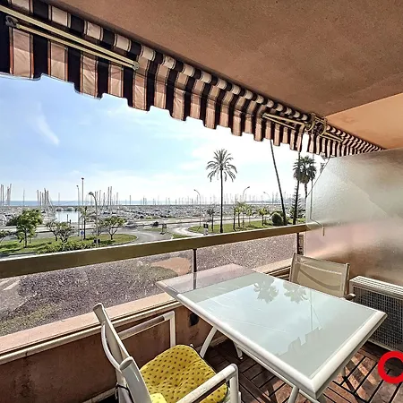Apartamento Spacieux, Climatise Avec Vue Mer, Piscine, Wifi Et Parking Prive A - Fr-1-647-29