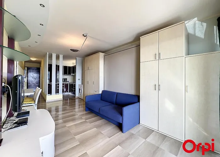 Lejlighed Spacieux, Climatise Avec Vue Mer, Piscine, Wifi Et Parking Prive A - Fr-1-647-29 Menton