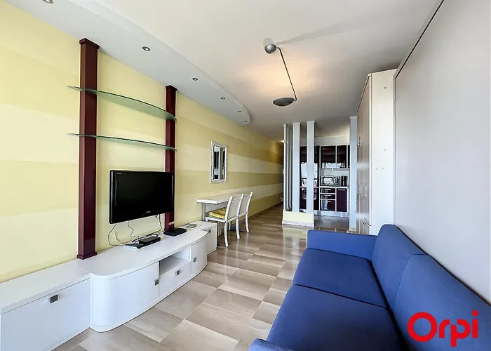 Lejlighed Spacieux, Climatise Avec Vue Mer, Piscine, Wifi Et Parking Prive A - Fr-1-647-29 *
