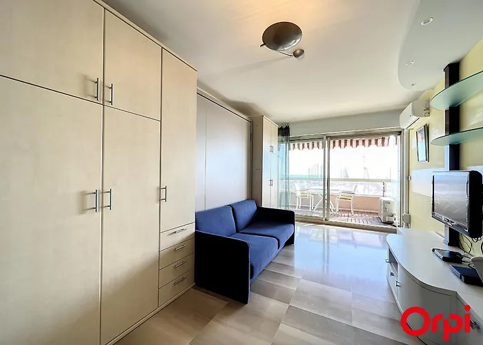 Lejlighed Spacieux, Climatise Avec Vue Mer, Piscine, Wifi Et Parking Prive A - Fr-1-647-29 Menton