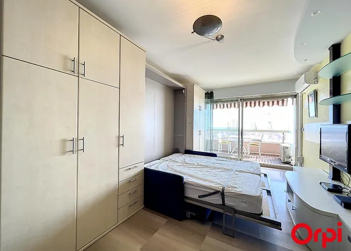 Lejlighed Spacieux, Climatise Avec Vue Mer, Piscine, Wifi Et Parking Prive A - Fr-1-647-29 *
