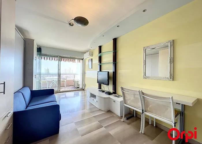 Lejlighed Spacieux, Climatise Avec Vue Mer, Piscine, Wifi Et Parking Prive A - Fr-1-647-29 Menton